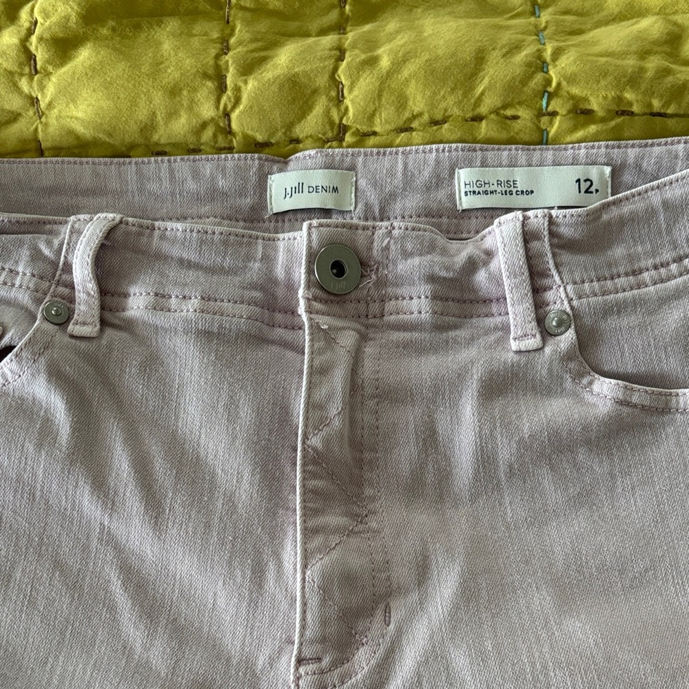 J. Jill Women's Light Pink High-Rise Jeans